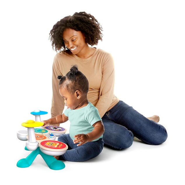BABY EINSTEIN Hračka hudobná Set bubnov Together in Tune Drums™ Connected Magic Touch™ HAP
