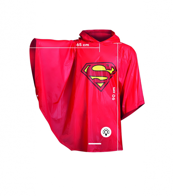 BAAGL Školský batoh s pršiplášťom Superman – POP