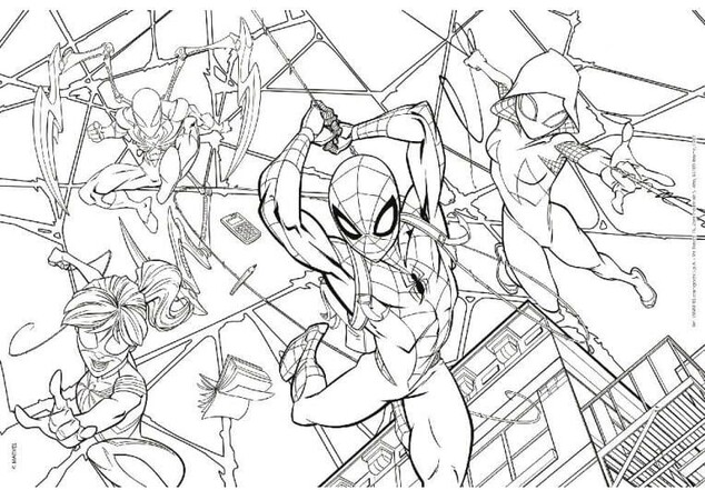 Lisciani Spider-Man puzzle obojstranné 60