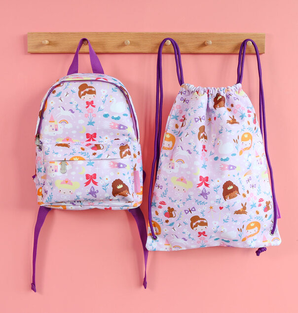 A Little Lovely Company - kleiner Kinder-Rucksack - Prinzessin