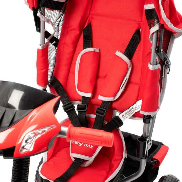 Kinder-Dreirad mit Lichtern Baby Mix Lux Trike rot