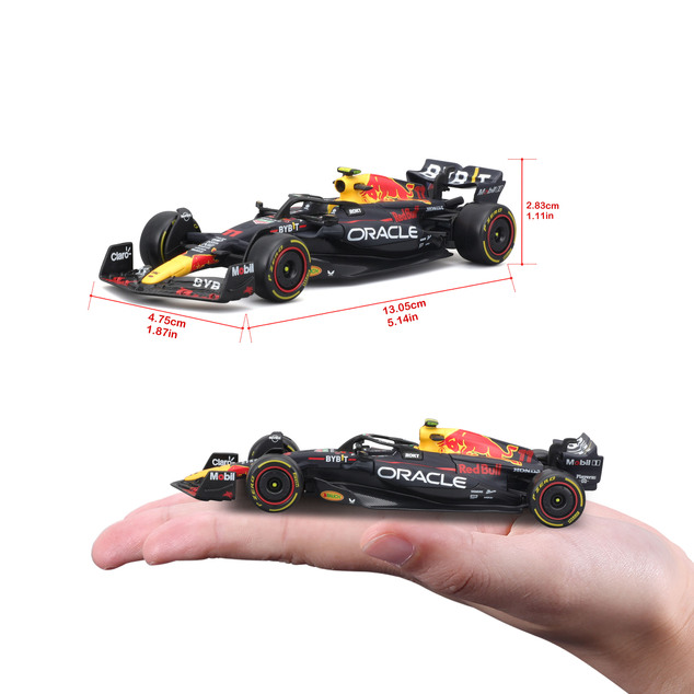 Bburago 1:43 RACE Formula F1 - Red Bull Racing RB20 (2024) #11 (Sergio Pérez)