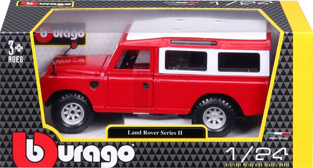 Bburago 1:24 Land Rover Rot
