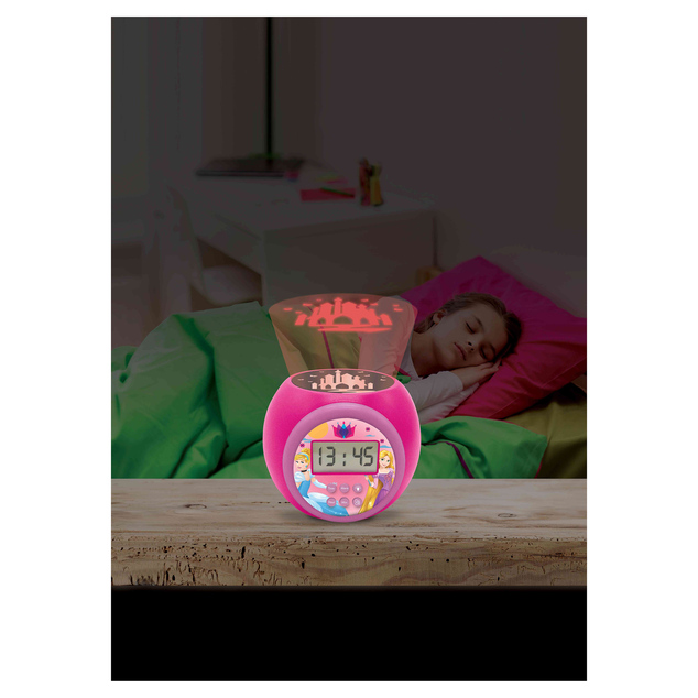 Lexibook Budík s projektorom Disney Princezné