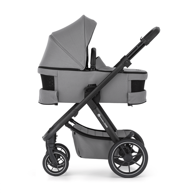 PETITE&amp;MARS Kombinált babakocsi ICON 2v1 Dove Grey LITE RWS + Core Pro i-Size Black Grey + B