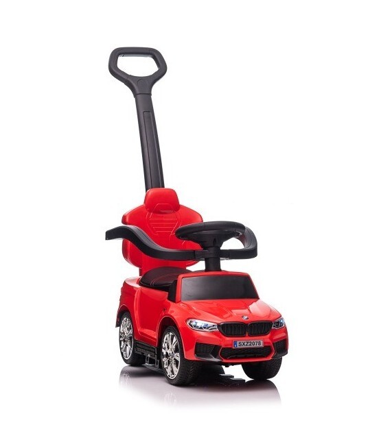 Otroški poganjalec BMW 3 v 1 rdeč