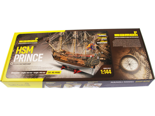 MAMOLI HMS Prince 1670 1:144 kit