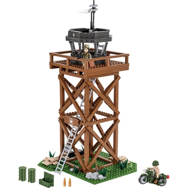 Cobi II WW U.S. kontrolná veža, 1:35, 664 k, 2 f