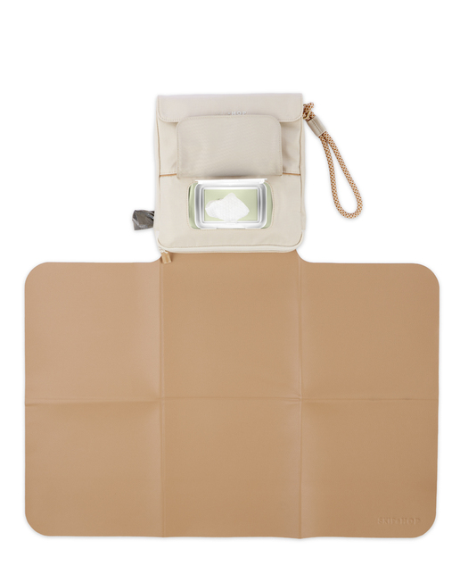 SKIP HOP Tappetino fasciatoio da viaggio Clean Slate Oat