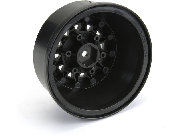 Pro-Line disk 2.2/3.0" Raid bead lock H12/H14 SC strieborno-čierny (2)