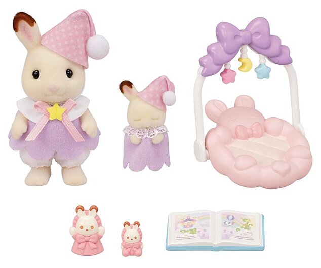 Sylvanian Families Chocolate zajačikovia spiaci súrodenci