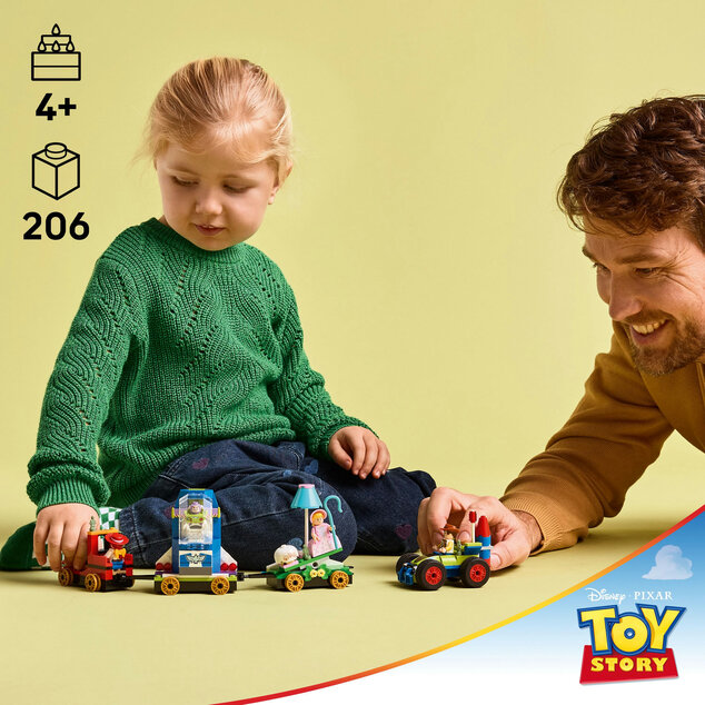 LEGO® Disney™ 43264 Slávnostný vláčik a Autíčko z Toy Story
