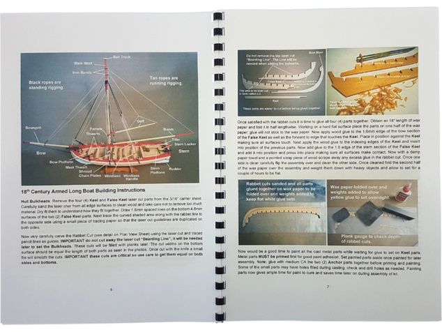 Model Shipways Armed Longboat 1:24 kit