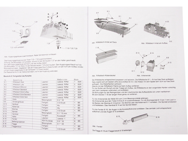 ROMARIN Hasičská loď FLB-1 kit