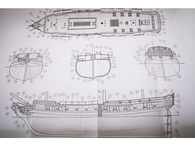 Corel HMS Unicorn 1:75 kit