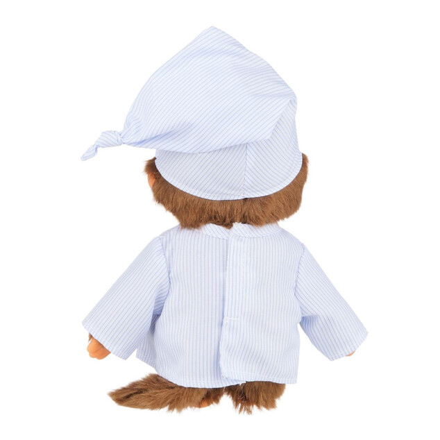 Monchhichi Mončiči chlapec v pruhovanom pyžame 20cm