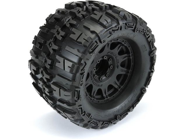 Pro-Line koleso 3.8", pneu Trencher X, disk Raid H17 čierny (2)