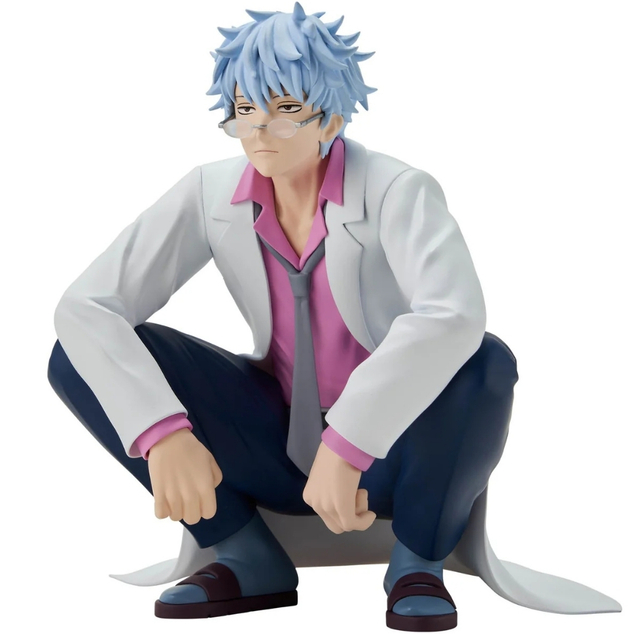 Bandai figura Gintama - Mr.Ginpachi's Zany Class Desk Ginpachi Sakata