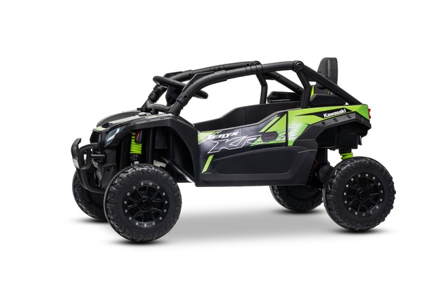 Elektrické autíčko Kawasaki TERYX KRX 1000 12V, čierne, jednomiestne, odpružená zadná nápr