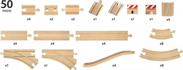 Brio 33772 Erweiterungsset Gleise