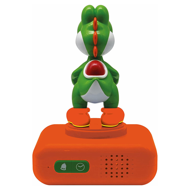 Lexibook Wecker mit 3D-Figur Super Mario Yoshi