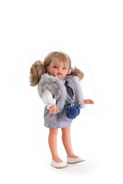 Antonio Juan 25297 EMILY - realistische Puppe mit Vollvinylkörper - 33 cm