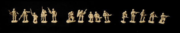 Model Kit figurky 6168 - U.S. Infantry (1980s) (1:72)