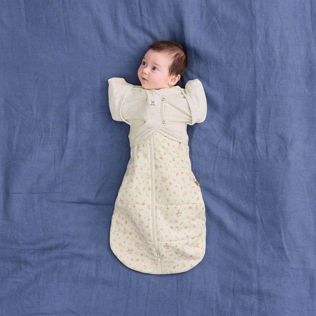 ERGOPOUCH Pucktuch und Schlafsack 2-in-1 Cocoon Lullaby 0-3m, 3-6kg, 2,5tog