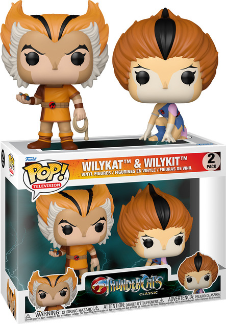 Funko POP! 2-Pack TV: Thundercats - Wilykat &amp; Wilykit