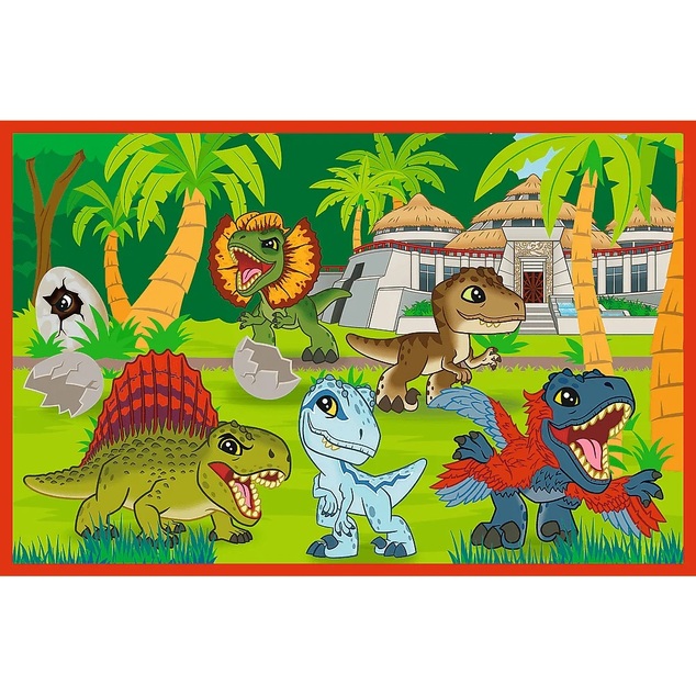 Trefl Puzzle 2x24 Jurský svet / Malí dinosauri