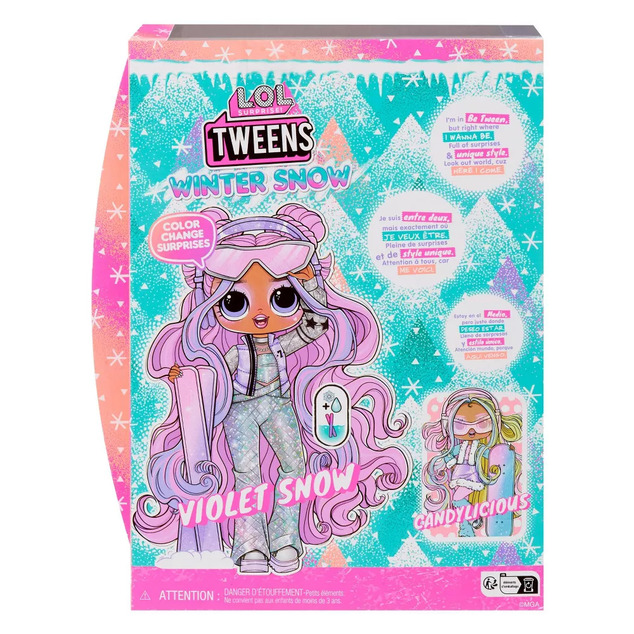L.O.L. Surprise! Zimná Tweens bábika - Violet Snow