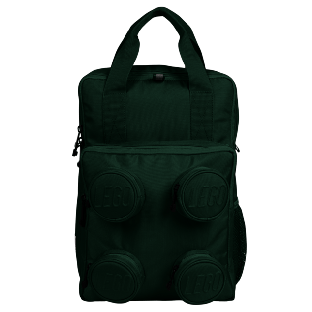 Zaino LEGO Signature Brick 2x2 - verde scuro