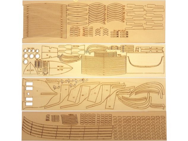 Model Shipways USF Confederacy 1778 1:64 komplet