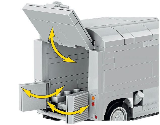 Cobi Citroën Type H (1947-1981), 1:35, 200 k
