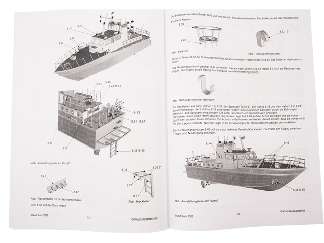 ROMARIN Hasičská loď FLB-1 kit