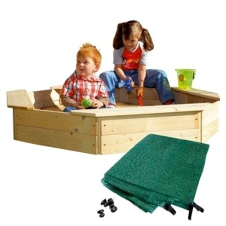 ROZBALENÝ PRODUKT Pieskovisko WOODY 10303 drevené prírodné