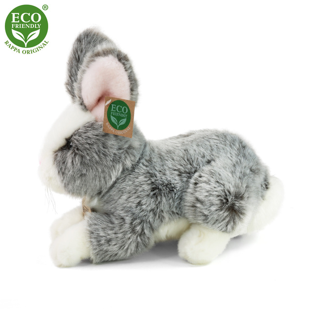 Plyšový králik ležiaci 23 cm ECO-FRIENDLY