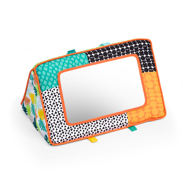 BRIGHT STARTS Tapis de jeu pour le développement moteur et sensoriel Tropical Treetop™, 0m+