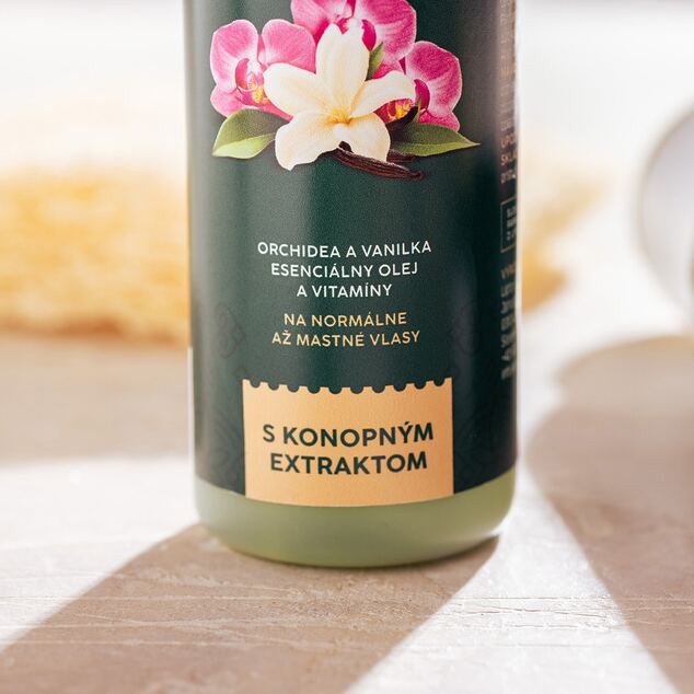 Konopný šampón (orchidea/vanilla)