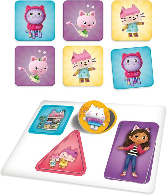 Gabby's dollhouse stolík s edu-hrami