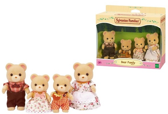 Sylvanian Families Rodina medvedíkov