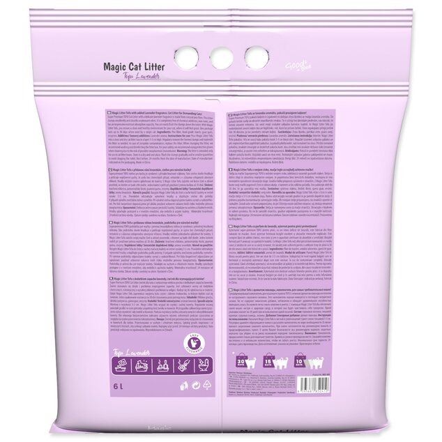 Stelivo Magic Litter Tofu levanduľa 6l