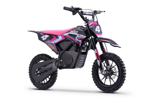Elektrický Motocross pre deti Beneo Motors Panther ružový - 550W