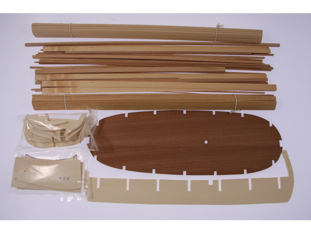 COREL Paranza rybárska loď 1:25 kit
