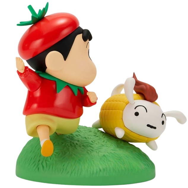 Bandai Crayon Shinchan - Vignette Figurica Zelenjavni kostum