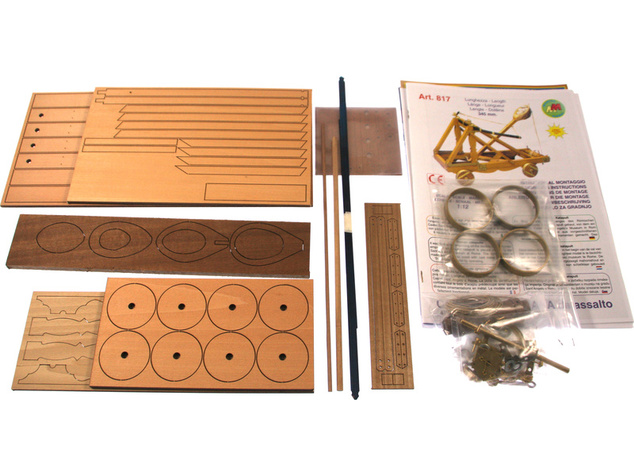 Kit de catapulte romaine Mantua Model 1:12