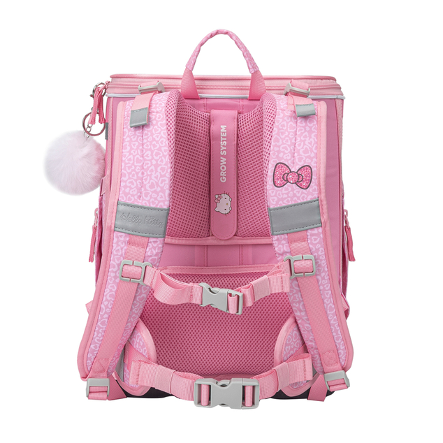BAAGL SET 3 Zippy Plus Hello Kitty Sweet Leopard: cartella, astuccio, sacca GRS