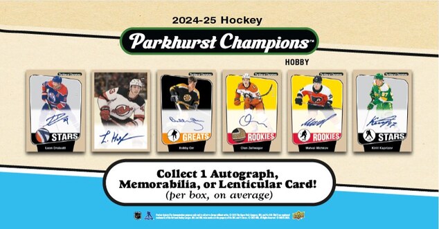 2024-25 Upper Deck Parkhurst Champions Hockey Hobby Box