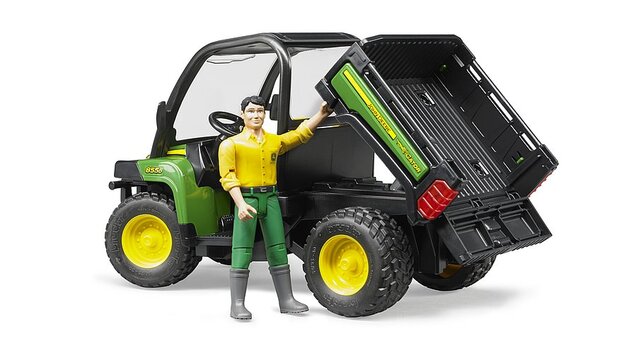 Bruder 02490 John Deere Gator XUV 855D s figúrkou
