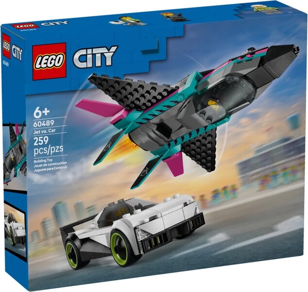LEGO® City 60489 Stíhačka vs. auto
